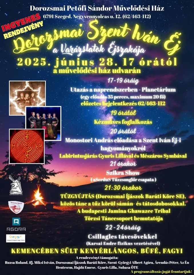 St. Ivan's Night in Dorozsma - Night of Magic