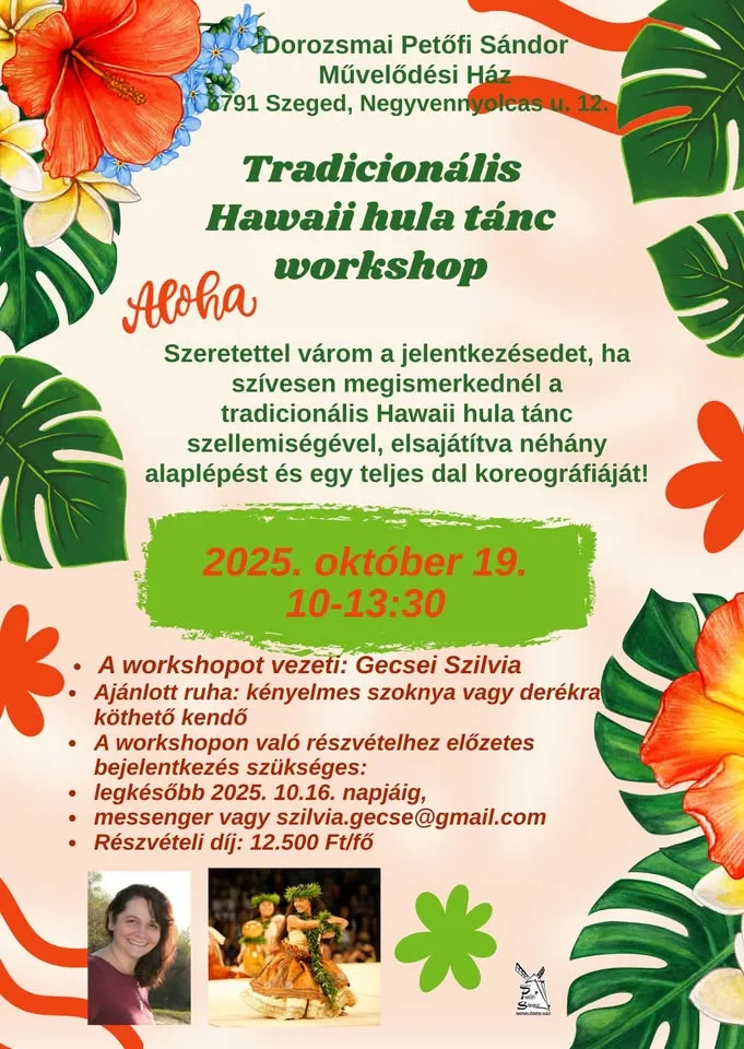 Traditional Hawaiian hula dance workshop